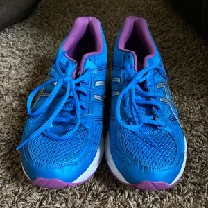 Blue & purple ASICS size 9.5
